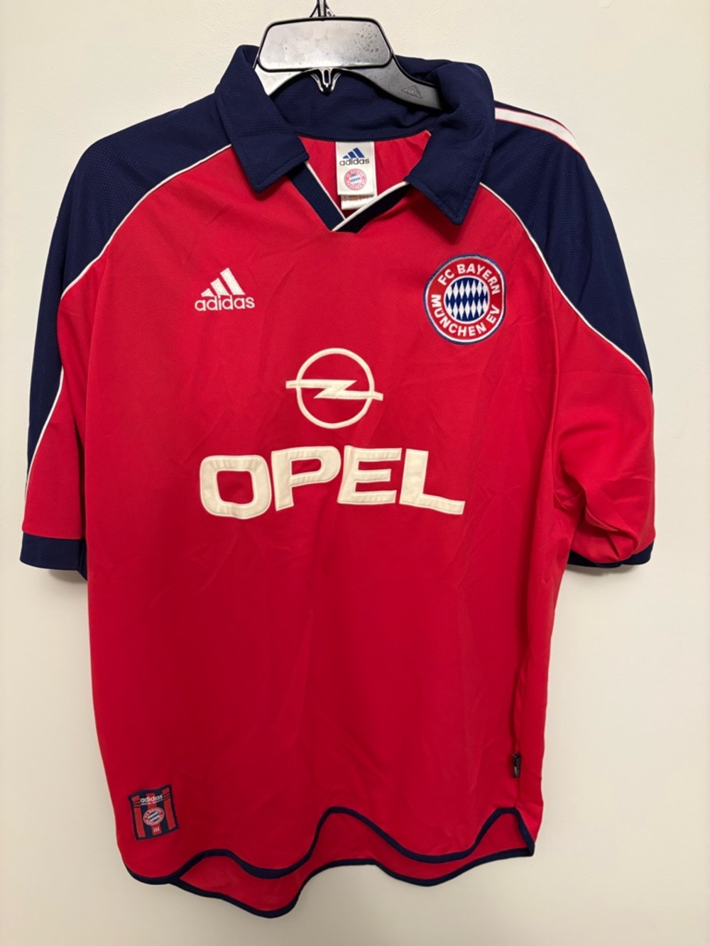 Vintage Bayern Munich Football Home Shirt 1999 2000 Adidas München Size XL